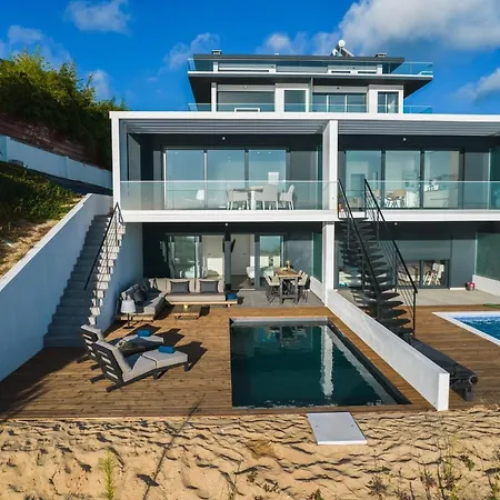 Ocean Views - New Private With Pool & Sea Views ナザレ