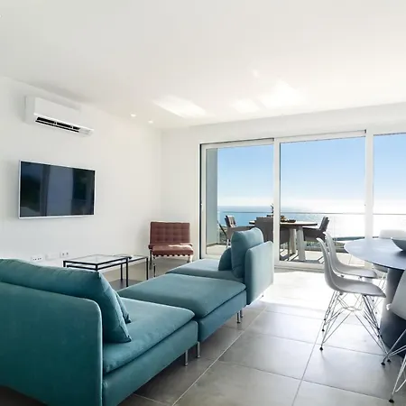 Ocean Views - New Private With Pool & Sea Views Apartment Nazare