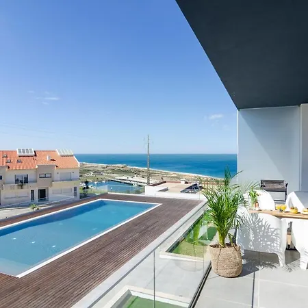 Ocean Views - New Private With Pool & Sea Views * Nazaré